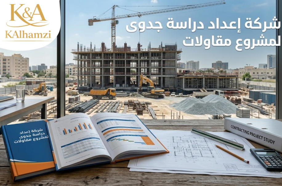 شركة إعداد دراسة جدوى لمشروع مقاولات في حي حطين