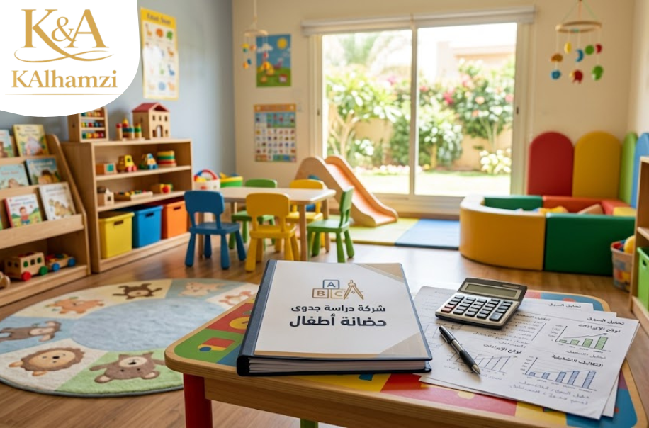 شركة دراسة جدوى حضانة أطفال في الرياض