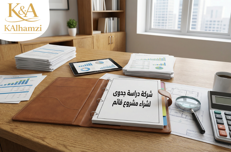 شركة دراسة جدوى لشراء مشروع قائم في الرياض