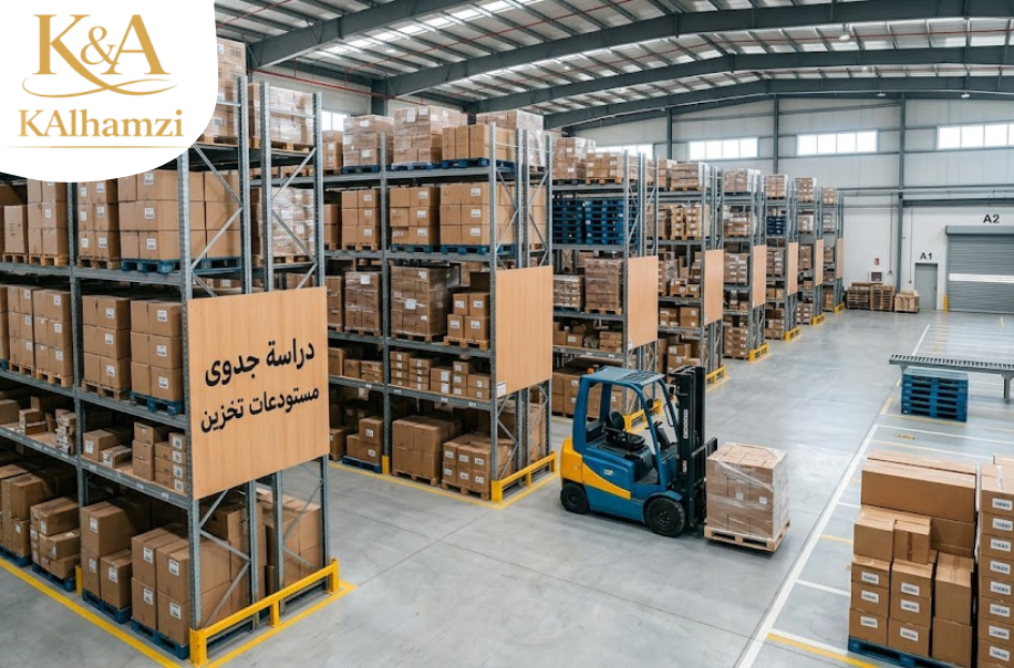 شركة دراسة جدوى مستودعات في الرياض