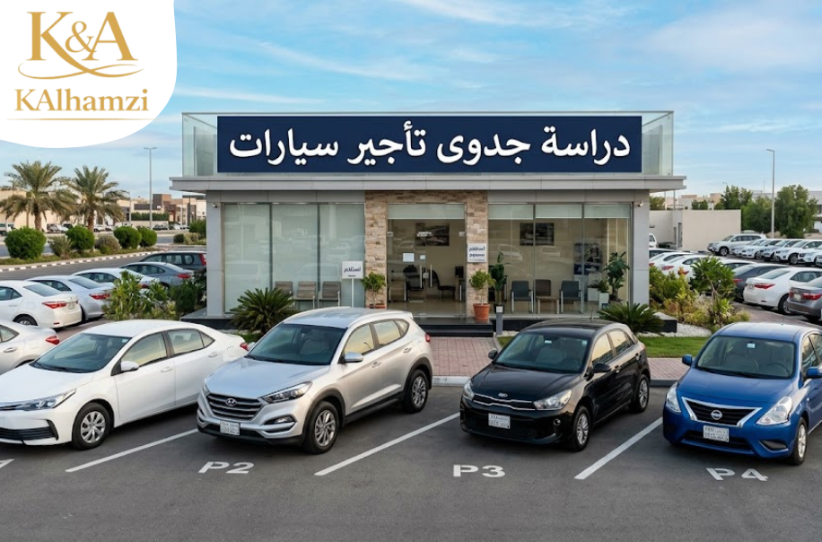 دراسة جدوى تأجير سيارات