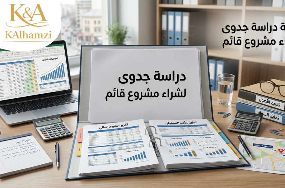 شركة دراسة جدوى لشراء مشروع قائم في الرياض