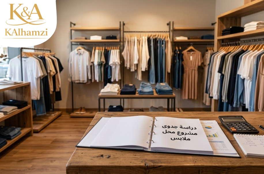 دراسة جدوى مشروع محل ملابس